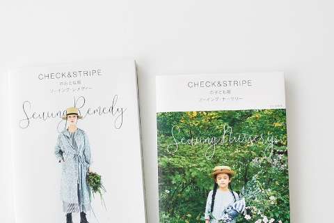 新刊「ソーイング・レメディー」と「ソーイング・ナーサリー」で使用した布